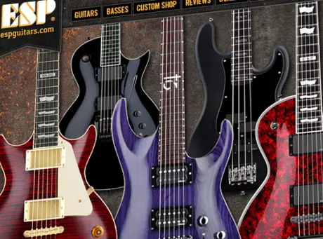 ESP and LTD New Signature Models for 2012