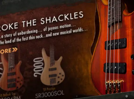 Ibanez Introduces SR 25th Anniversary Basses