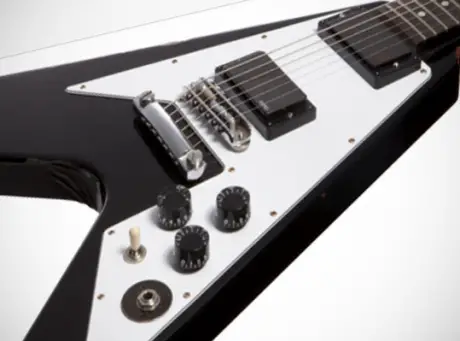 Gibson Custom Unveiled Kirk Hammett Flying V