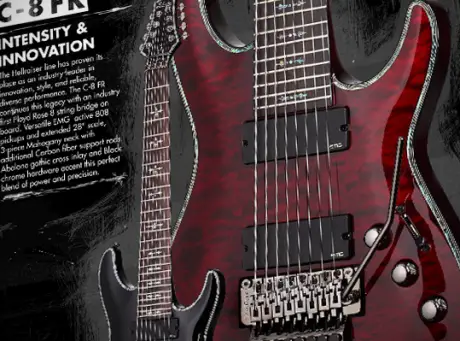 Hellraiser C-8 FR Introduced by Schecter