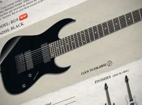 Ibanez Introduces RG8