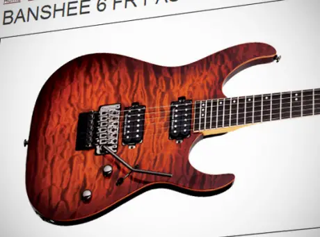 Schecter Updates Banshee, Corsair and Retro Series