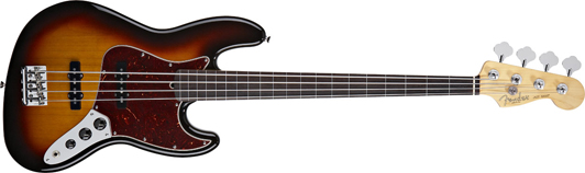 Fender 2012 American Standard Jazz Bass Fretless