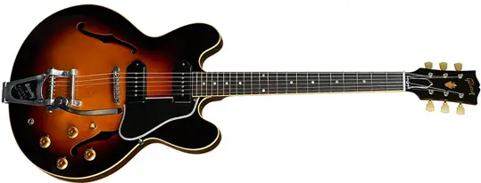 Gibson Memphis Luther Dickinson ES-335 Jim Dickinson Burst