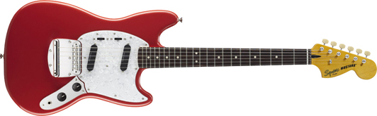 Squier Vintage Modified Mustang Candy Apple Red