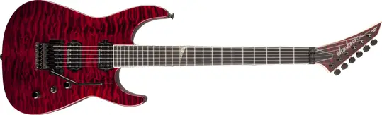 Jackson Custom Shop Special Edition Soloist SL2Q Transparent Red