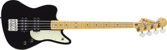 Fender Pawn Shop Reversed Jaguar Black