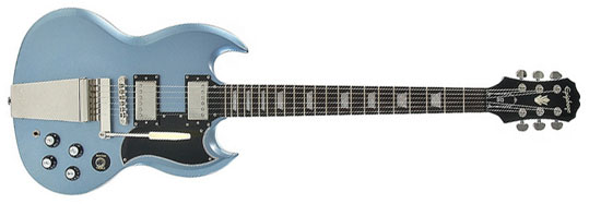 Epiphone SG Custom w/Maestro Pelham Blue