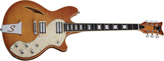 Schecter Retro TSH-1 Vintage Natural Burst