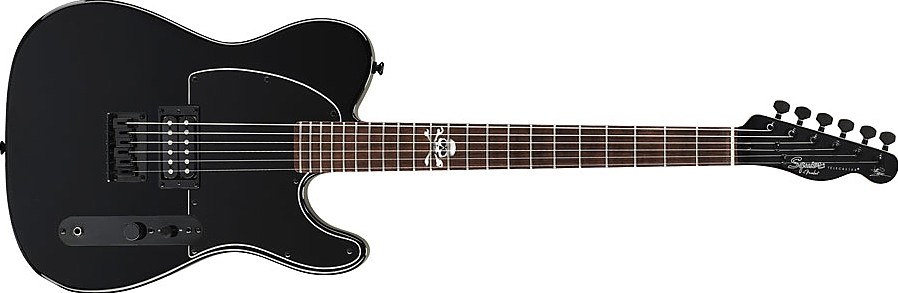 Avril Lavigne Skull & Crossbones Telecaster by Squier by Fender