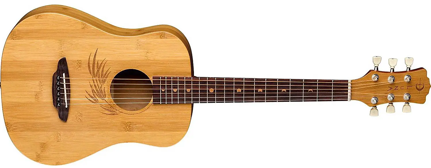 Safari Bamboo Travel Guitar w/Gigbag by Luna