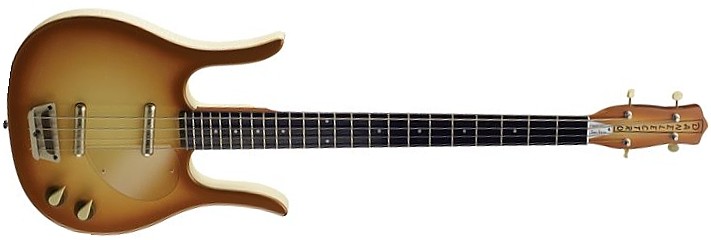 Dead on 58 Longhorn Bass by Danelectro
